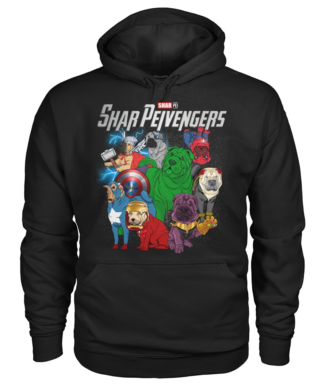 Shar Peivengers 3D Hoodie, Shirt 8