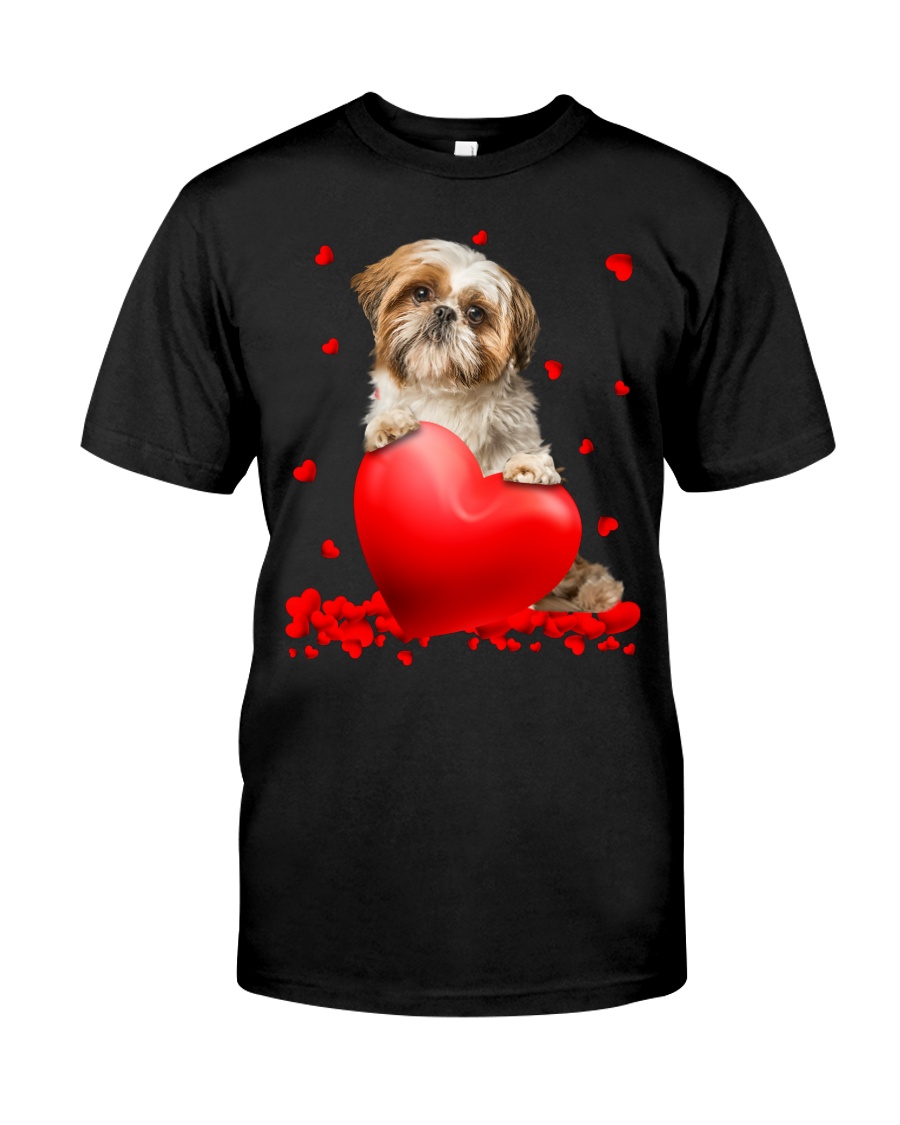 Shih Tzu Valentine Hearts shirt, hoodie 10