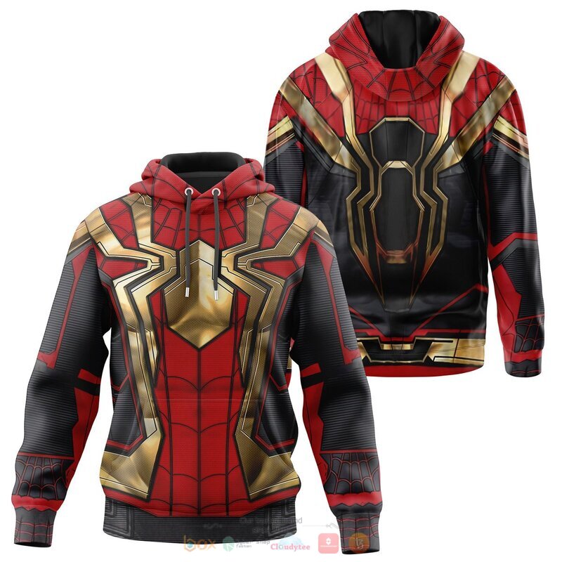 HOT Marvel Spider Man 3d hoodie and shirt 9