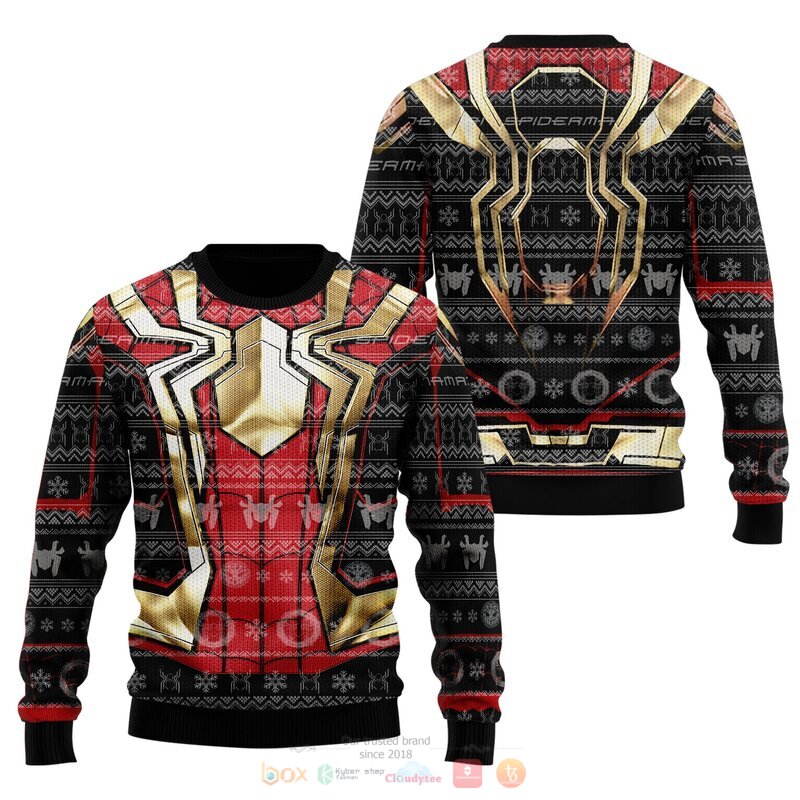 BEST Marvel Spider Man Knitted Sweatshirt 11