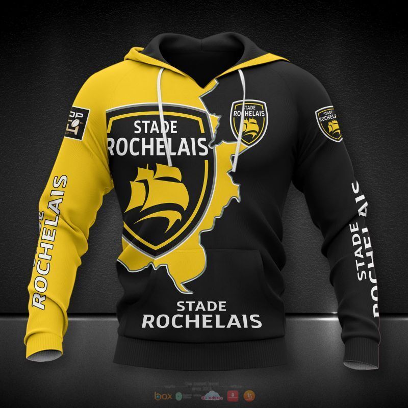 HOT Club Stade Rochelais 3d over printed shirt, hoodie 11