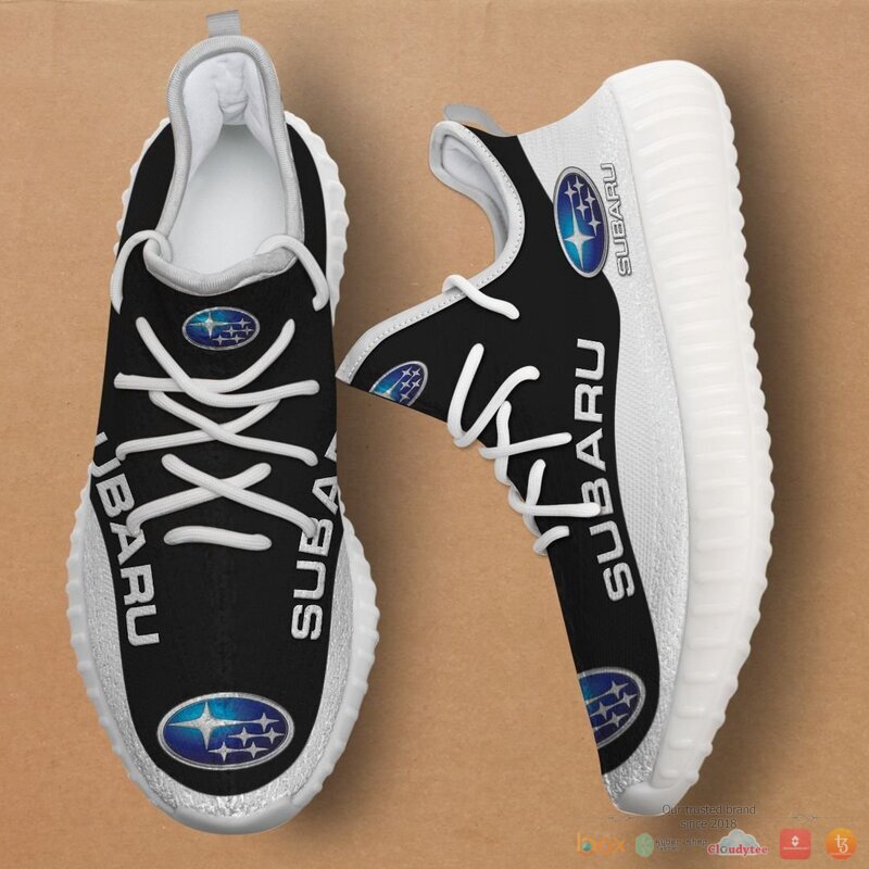HOT Subaru Global Black Yeezy Sneaker shoes 4 HOT Subaru Global Black Yeezy Sneaker shoes - Image 4