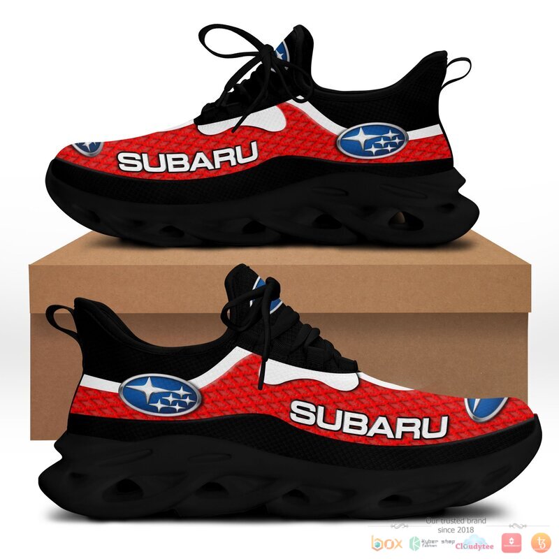 HOT Subaru Global Red Clunky sneaker shoes 9