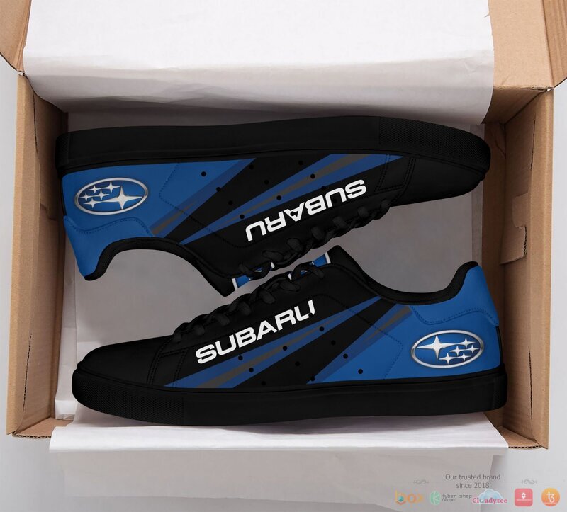 BEST Subaru Global black blue Stan Smith Shoes 8