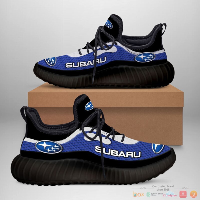 HOT Subaru Global blue Yeezy Sneaker shoes 8