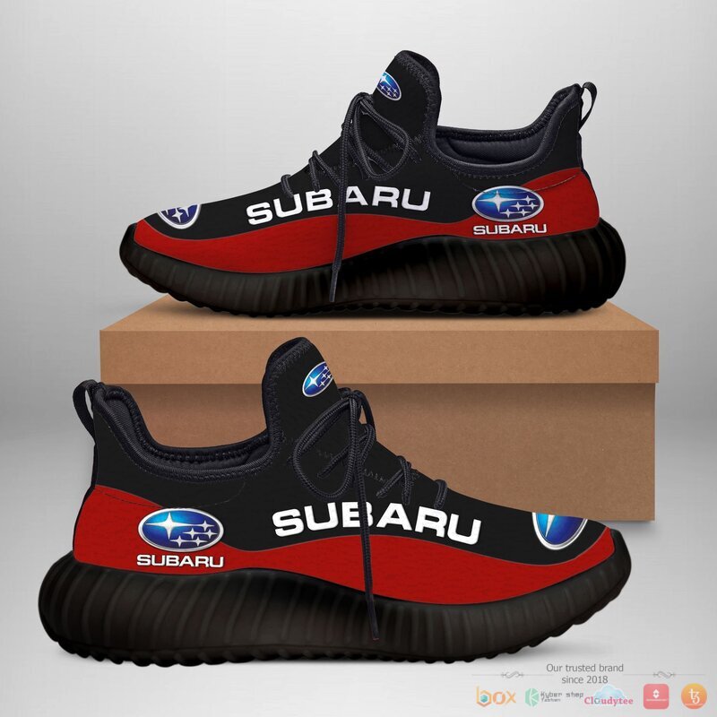 HOT Subaru Global dark red Yeezy Sneaker shoes 9