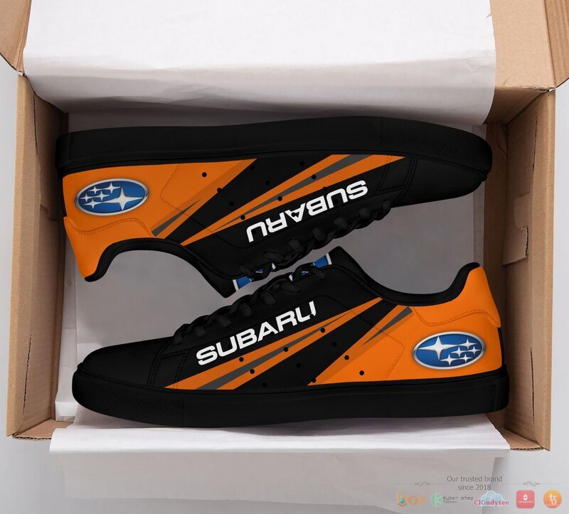 BEST Subaru Global orange Stan Smith Shoes 8