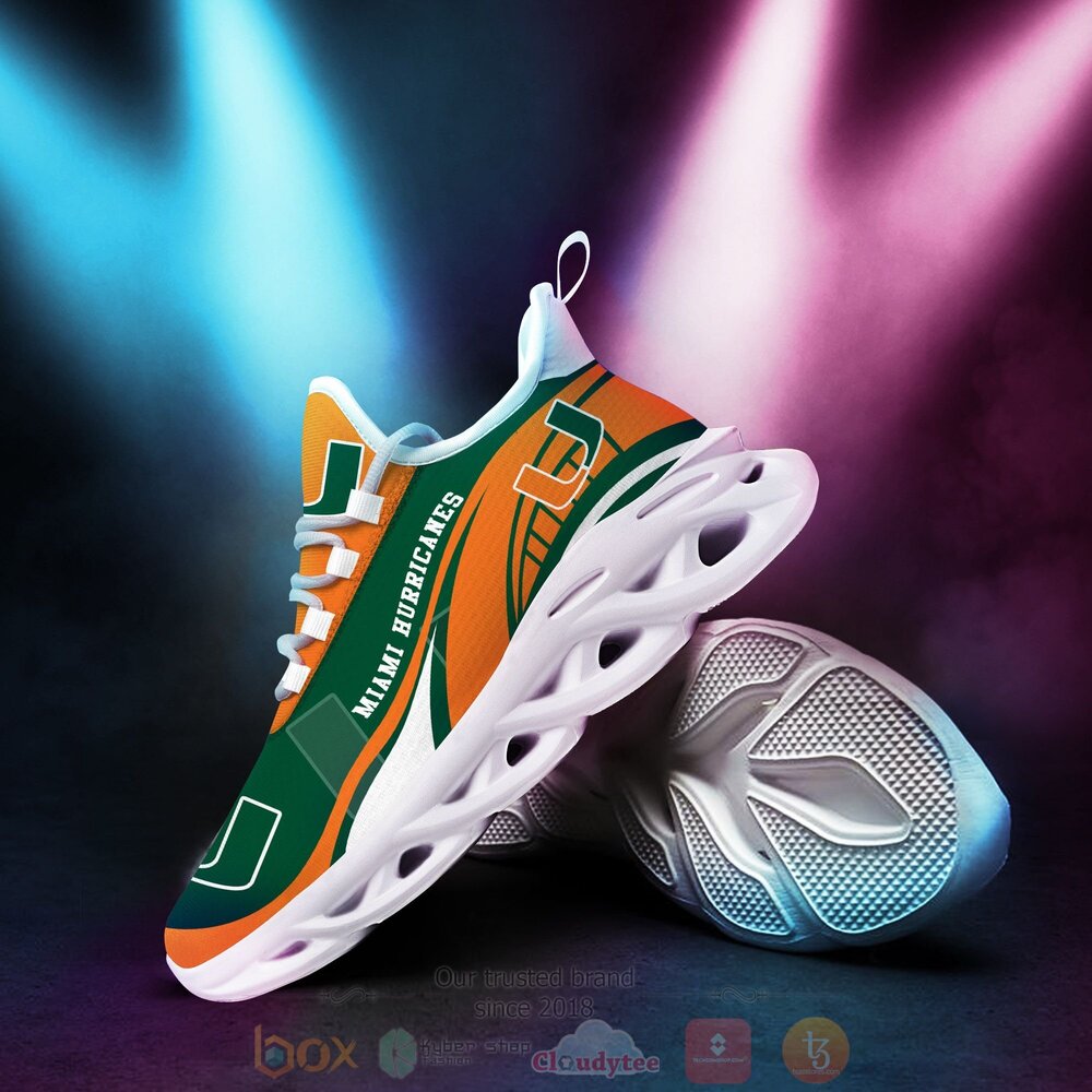 TOP Miami Hurricanes NCAA Max Soul Clunky Sneaker Shoes 17