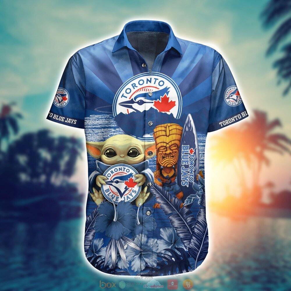 BEST Baby Yoda Toronto Blue Jays MLB Hawaiian Shirt, Shorts 14