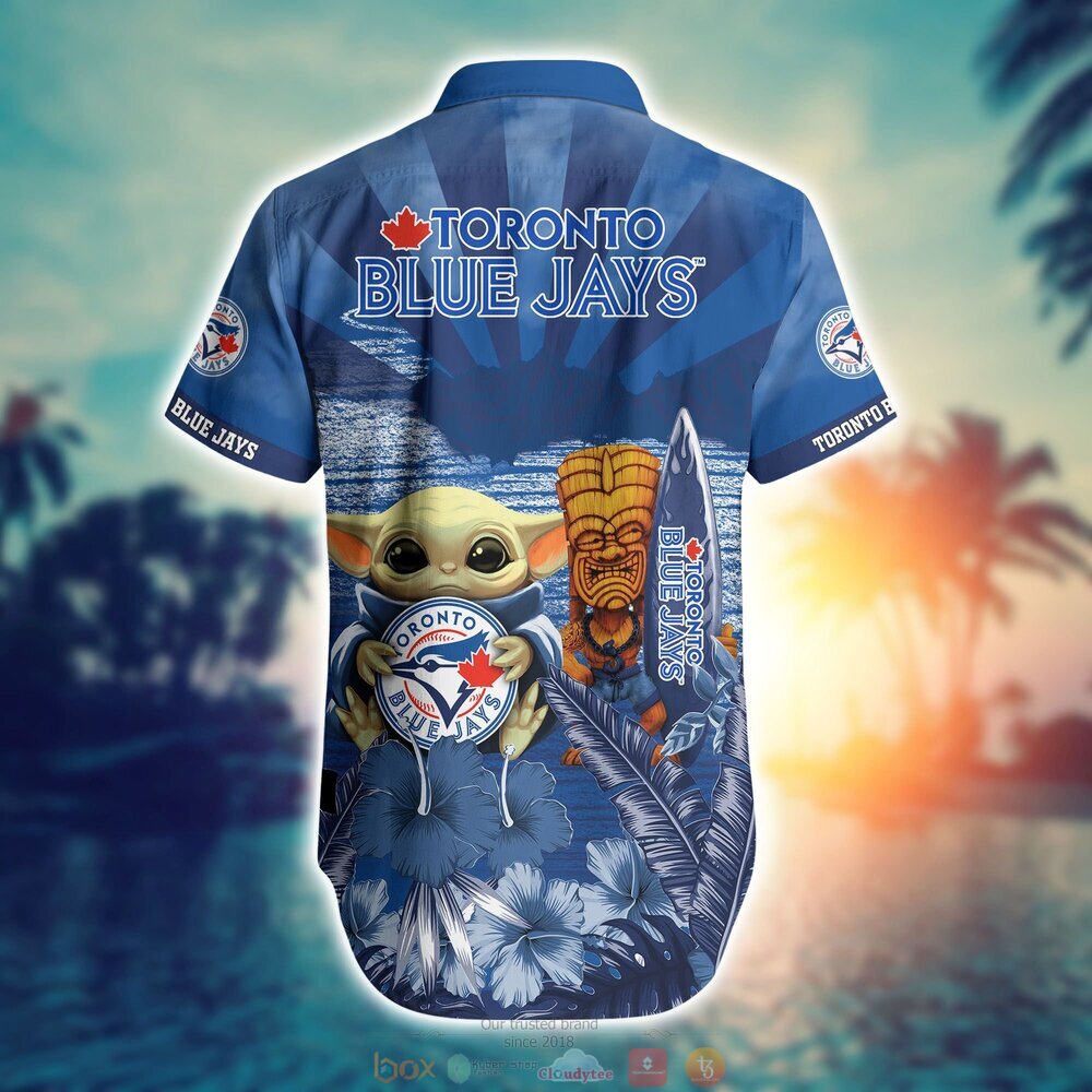 BEST Baby Yoda Toronto Blue Jays MLB Hawaiian Shirt, Shorts 16