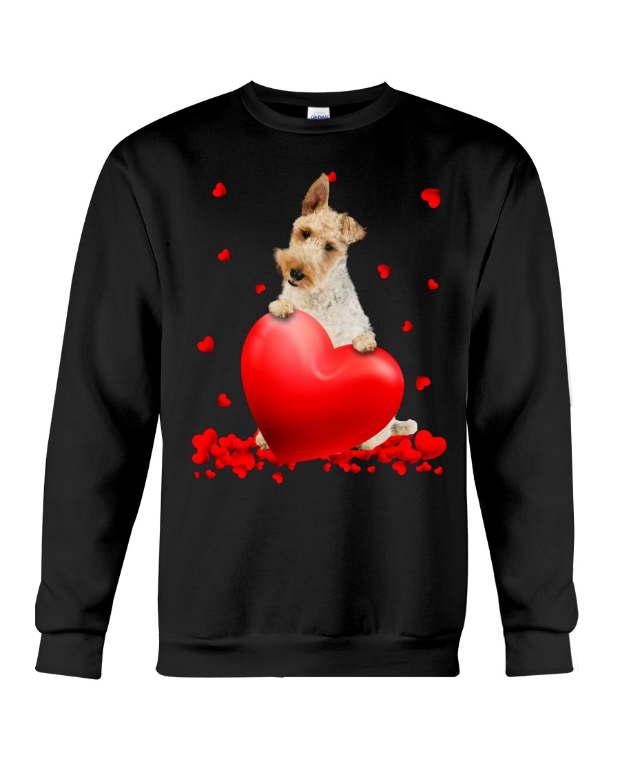 NEW White Wire Fox Terrier Valentine Hearts shirt, hoodie 5 NEW White Wire Fox Terrier Valentine Hearts shirt, hoodie - Image 5