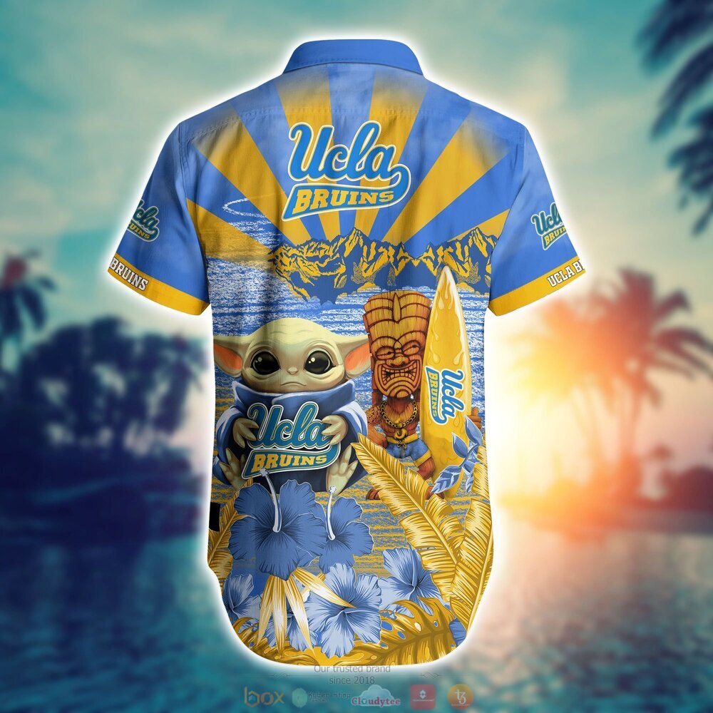 BEST Baby Yoda UCLA Bruins NCAA Hawaiian Shirt, Shorts 3