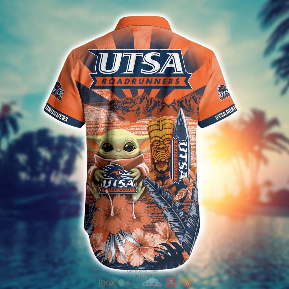 BEST Baby Yoda Utsa Roadrunners NCAA Hawaiian Shirt, Shorts 6