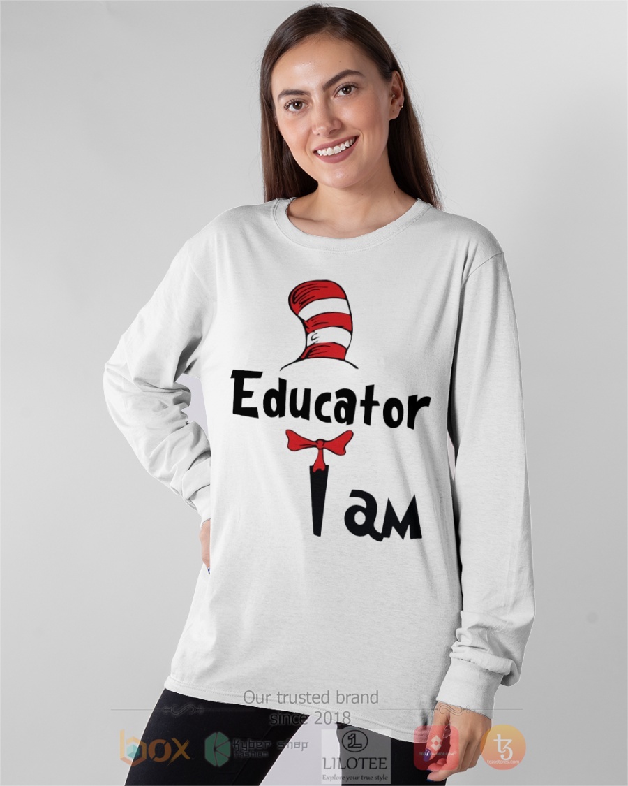 TOP Educator I Am Dr Seuss 3D Hoodie, T-Shirt 8