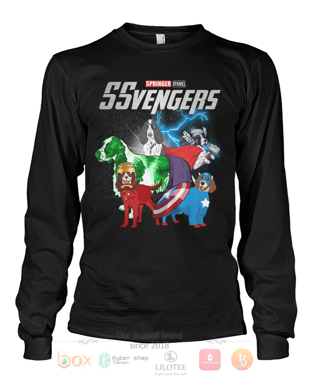 TOP Springer spaniel Ssvengers 3D Hoodie, T-Shirt 6