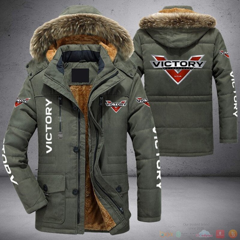 Victory Motorcycles Parka Jacket Coat 10