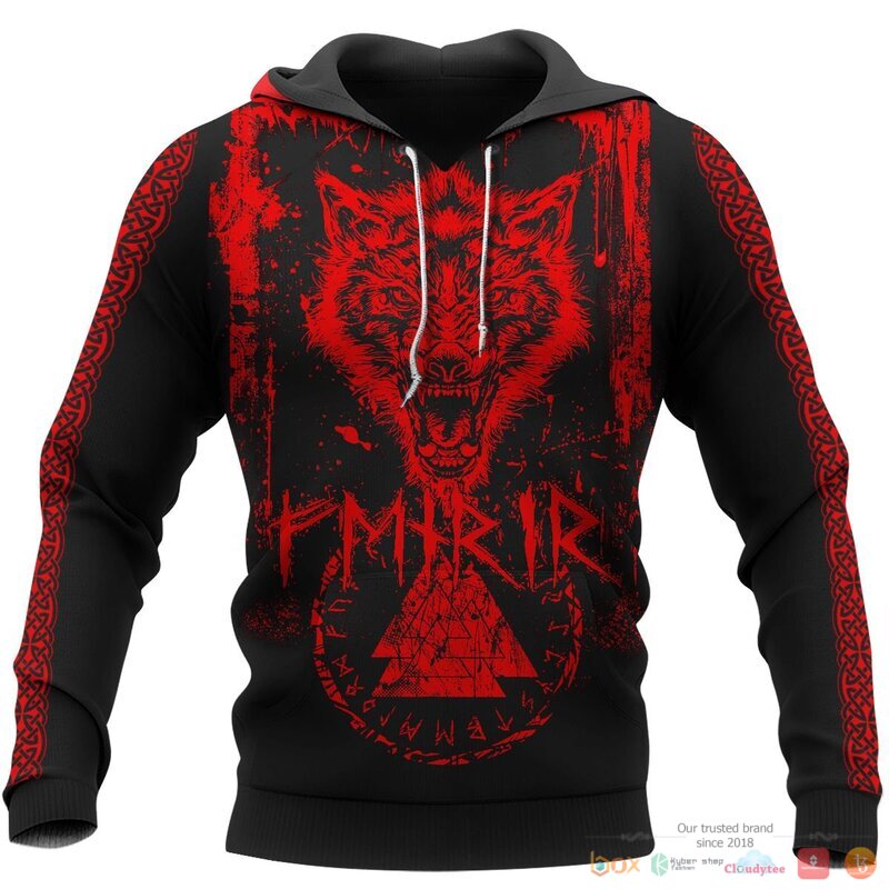 HOT Fenrir Wolf Viking shirt, Hoodie 14