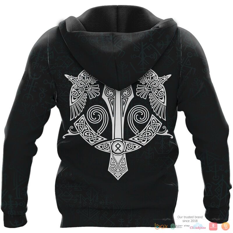 HOT Odin Raven Till Valhalla Viking shirt, Hoodie 4 HOT Odin Raven Till Valhalla Viking shirt, Hoodie - Image 4