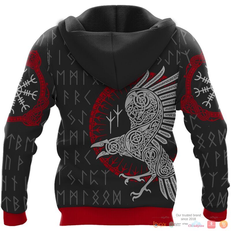 HOT Raven Rune Viking shirt, Hoodie 4 HOT Raven Rune Viking shirt, Hoodie - Image 4
