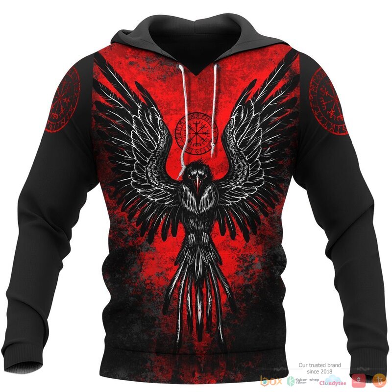 HOT Raven Vegvisir Viking shirt, Hoodie 15
