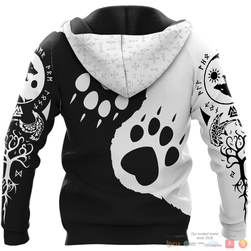 HOT Ying Yang Wolf Skoll and Hati Viking shirt, Hoodie 4 HOT Ying Yang Wolf Skoll and Hati Viking shirt, Hoodie - Image 4