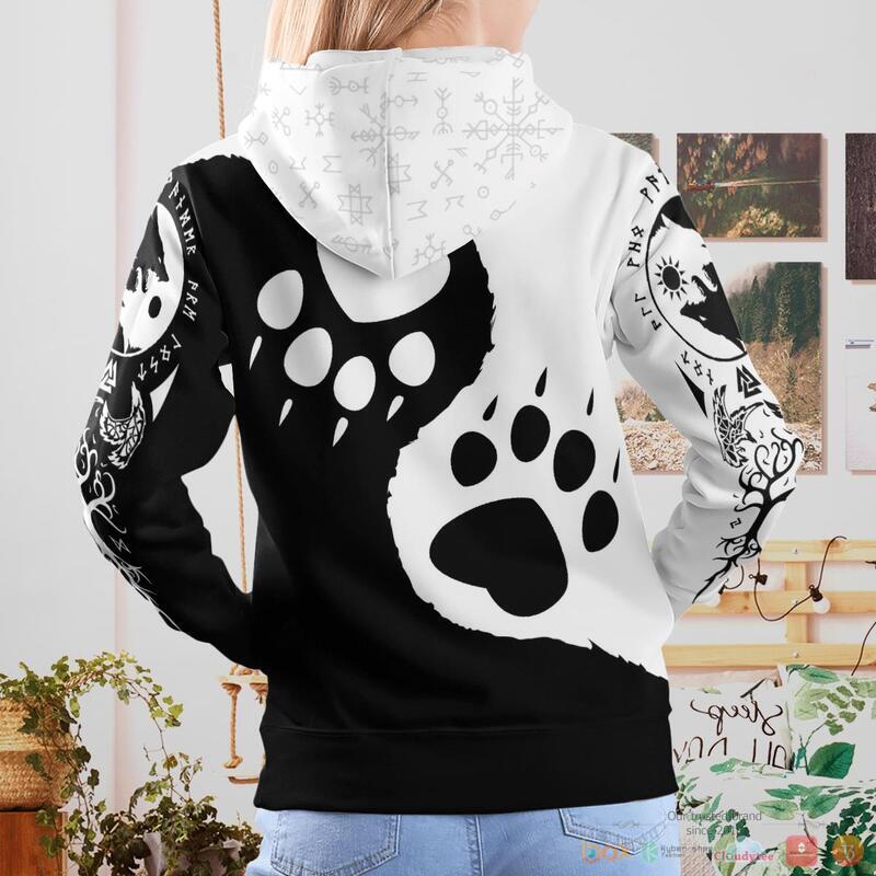 HOT Ying Yang Wolf Skoll and Hati Viking shirt, Hoodie 6 HOT Ying Yang Wolf Skoll and Hati Viking shirt, Hoodie - Image 6