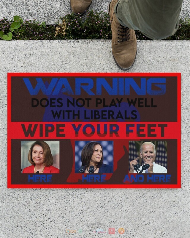 Biden Warning Does NOT Play Well with Liberals Doormat 18