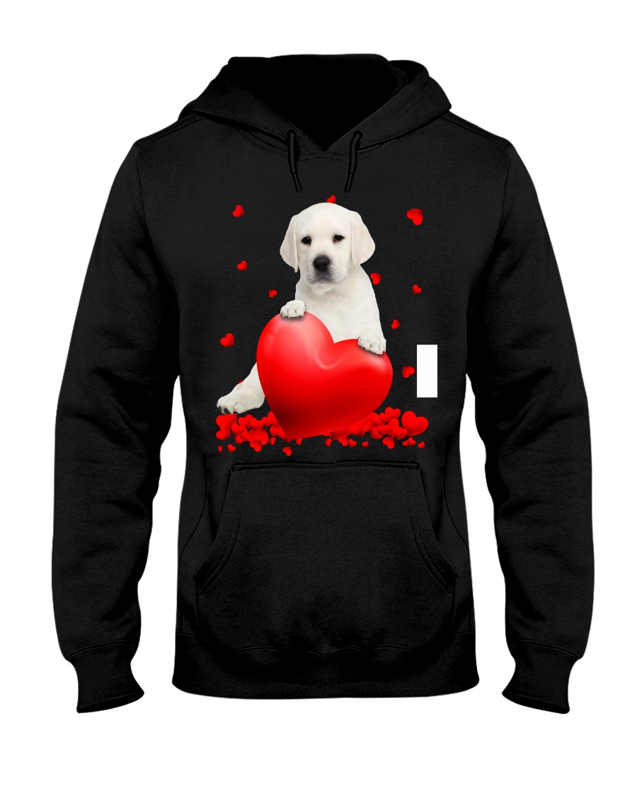 White Labrador Valentine Hearts shirt, hoodie 18