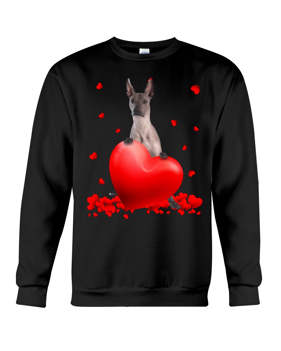 Xoloitzcuintli Valentine Hearts shirt, hoodie 5