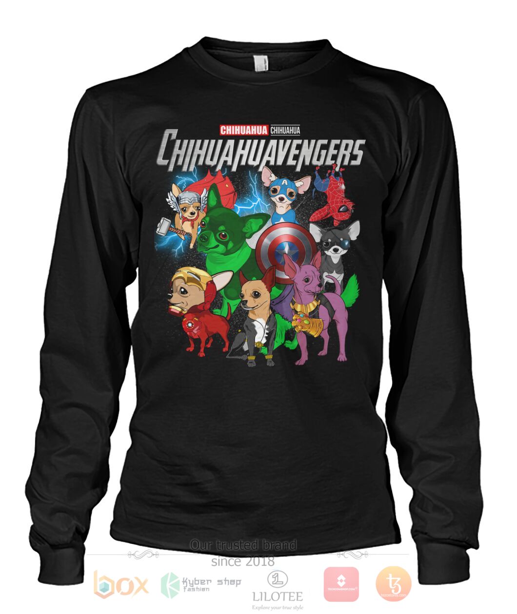 TOP Chihuahuavengers 3D Hoodie, T-Shirt 6