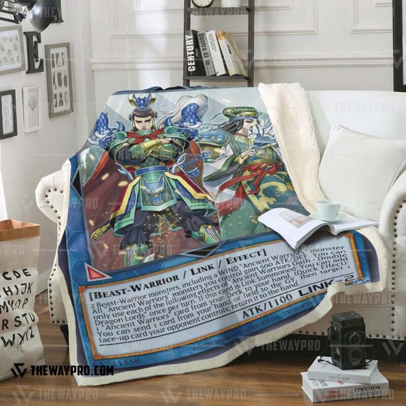 NEW Yu Gi Oh Ancient Warriors Oath Blanket 8