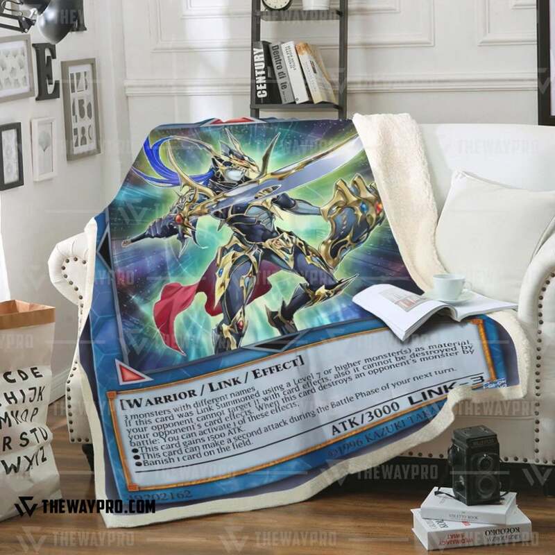NEW Yu Gi Oh Black Luster Soldier Of Chaos Blanket 12
