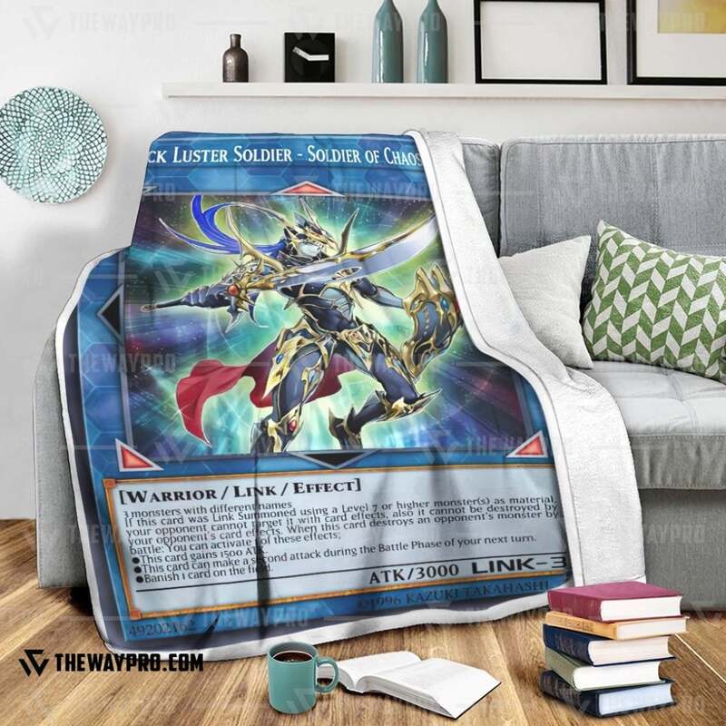 NEW Yu Gi Oh Black Luster Soldier Of Chaos Blanket 5