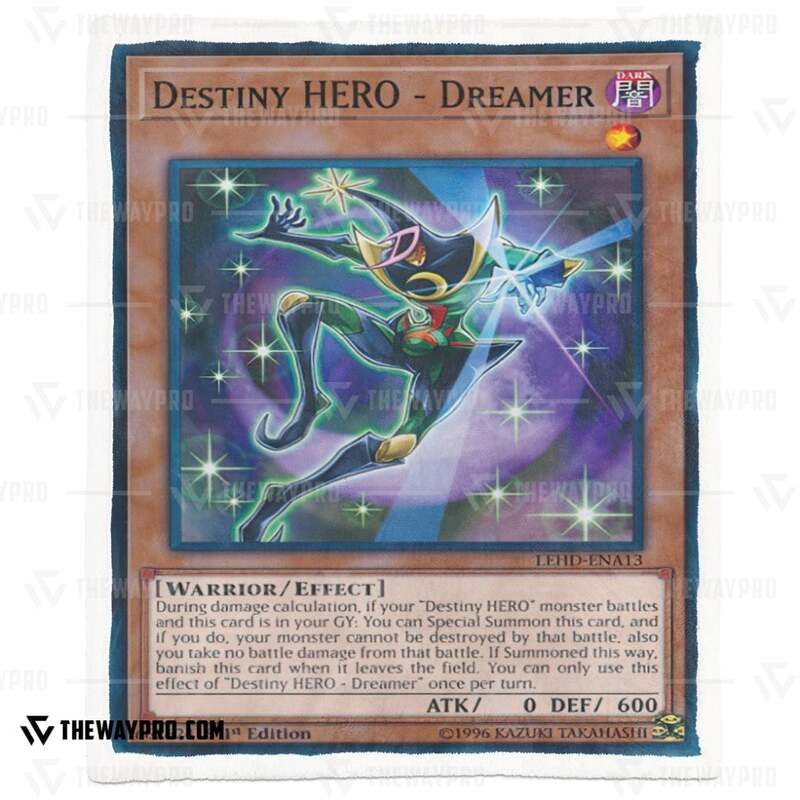 NEW Yu Gi Oh Destiny HERO Dreamer Blanket 4
