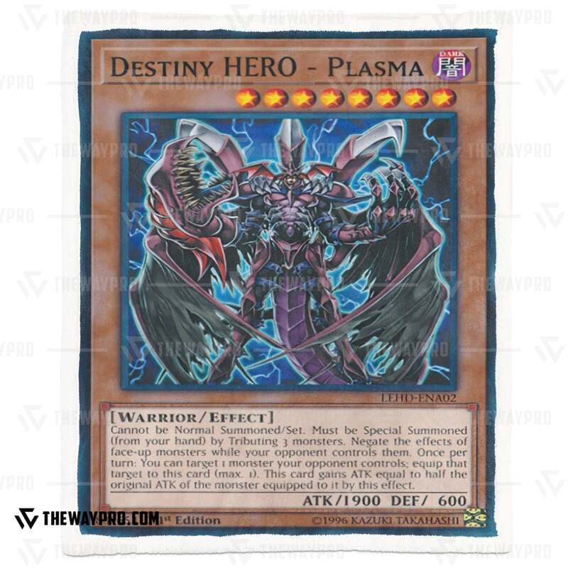 NEW Yu Gi Oh Destiny Hero Plasma Blanket 7