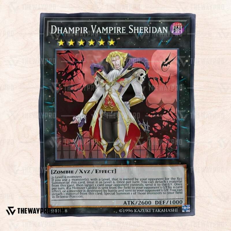 NEW Yu Gi Oh Dhampir Vampire Sheridan Blanket 3