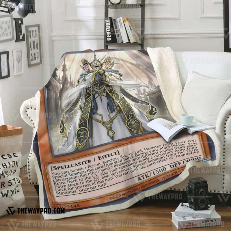 NEW Yu Gi Oh Dogmatika Maximus Blanket 9