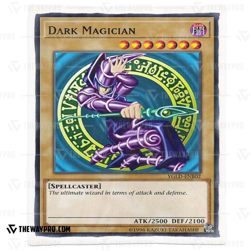 NEW Yu Gi Oh Duel Links Cards Dark Magician Blanket 4