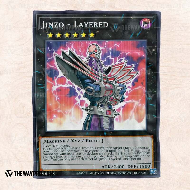NEW Yu Gi Oh Jinzo Layered Blanket 3 NEW Yu Gi Oh Jinzo Layered Blanket - Image 3