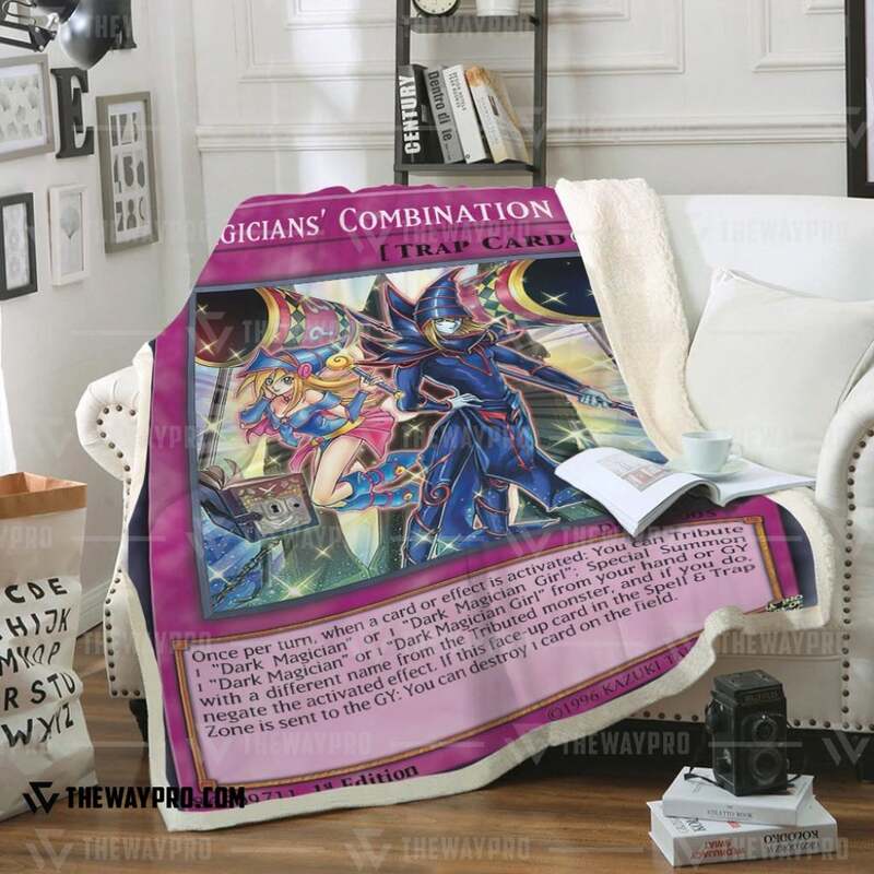 NEW Yu Gi Oh Magician's Combination Blanket 8