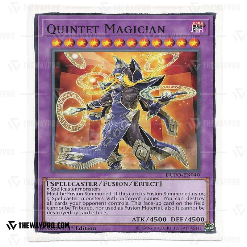 NEW Yu Gi Oh Quintet Magician Blanket 3