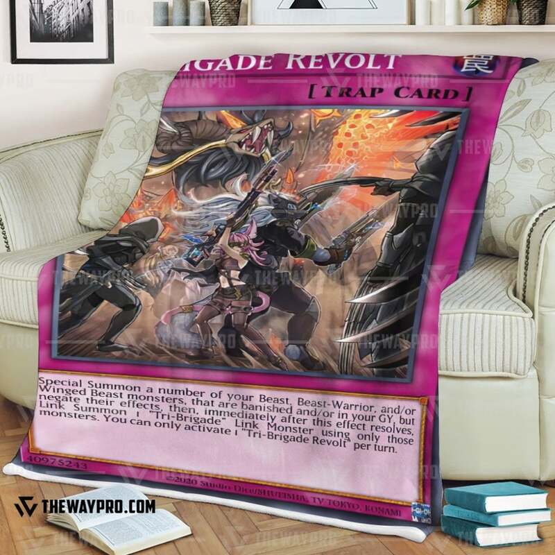 NEW Yu Gi Oh Tri-Brigade Revolt Blanket 6