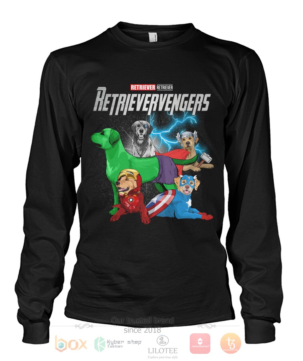 TOP Retrievervengers 3D Hoodie, T-Shirt 6