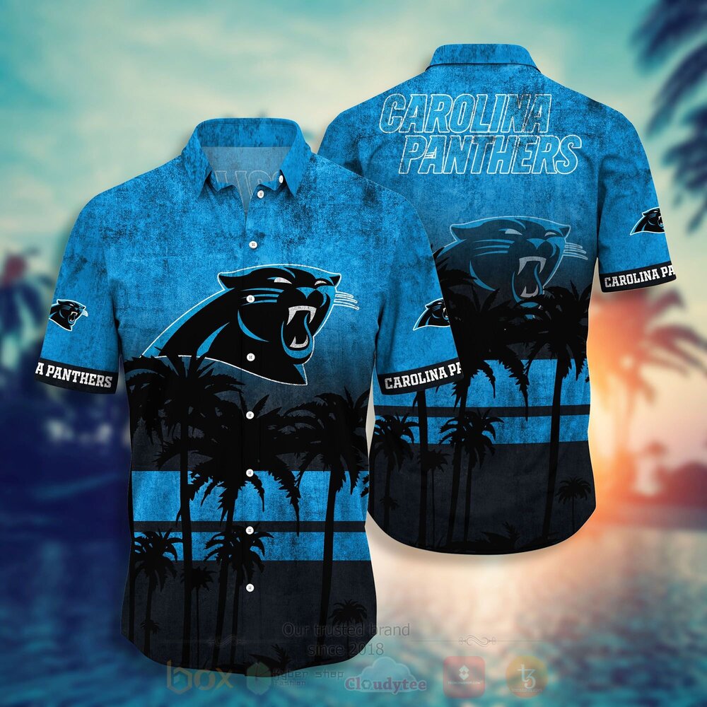 TOP NFL Carolina Panthers Short Sleeve Hawaiian Shirt, Short 10