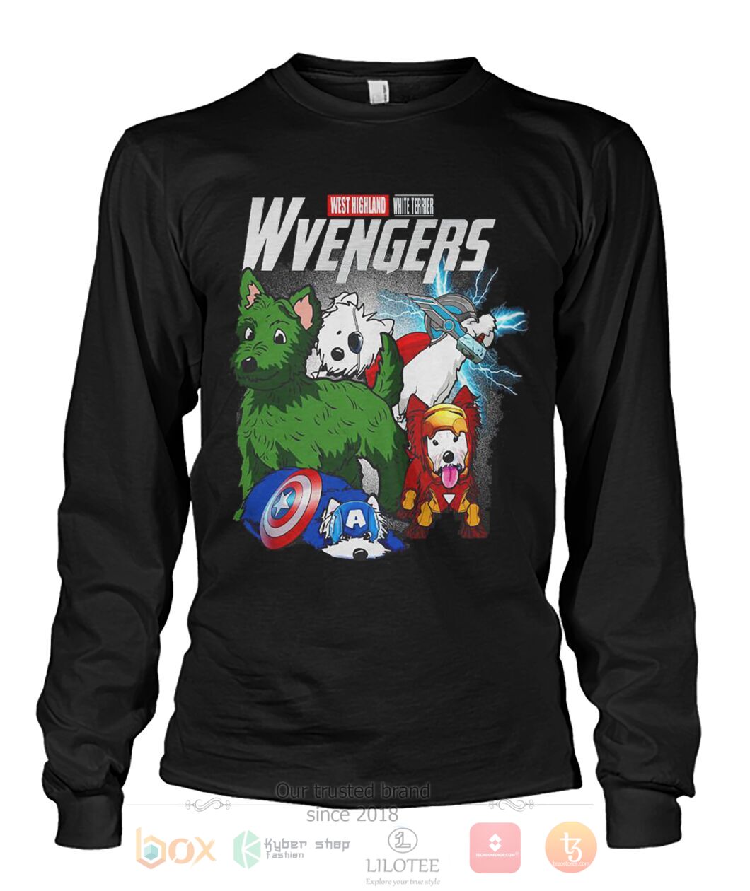 TOP Wetie Terrier Wvengers 3D Hoodie, T-Shirt 7