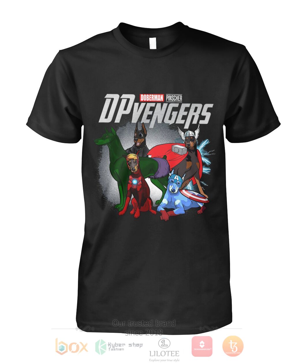 TOP Doberman Dpvengers 3D Hoodie, T-Shirt 6