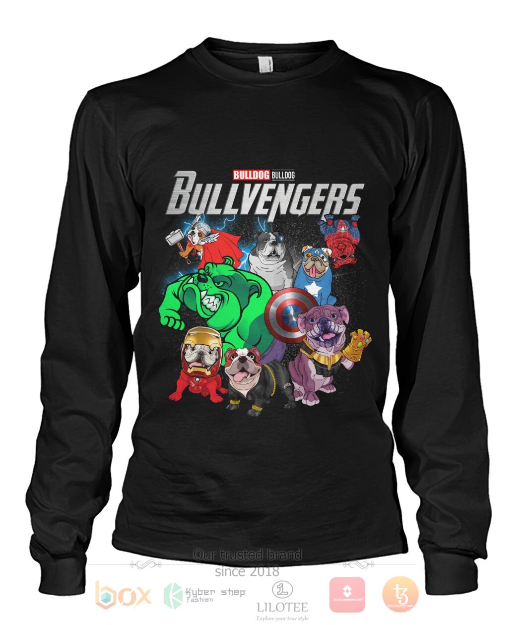 TOP Bulldog Bullvengers 3D Hoodie, T-Shirt 6