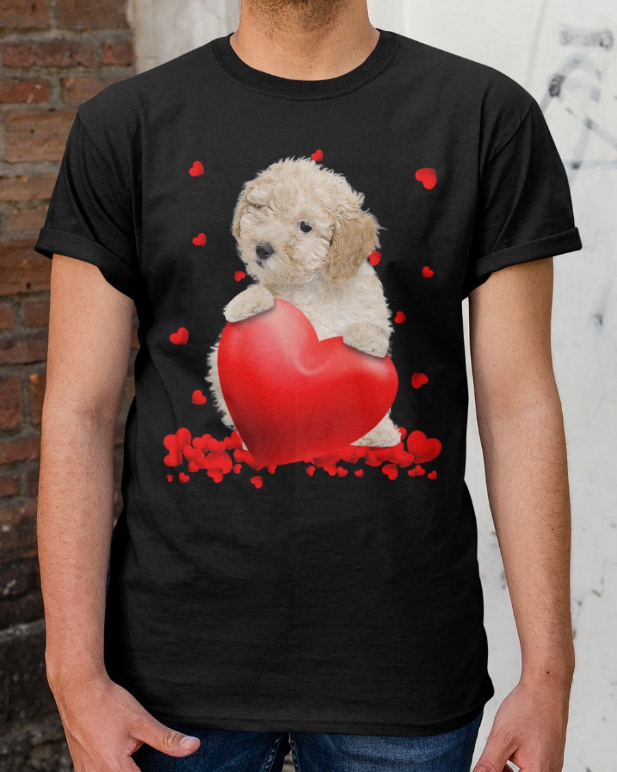 NEW Cream Toy Poodle Valentine Hearts shirt, hoodie 10 NEW Cream Toy Poodle Valentine Hearts shirt, hoodie - Image 10