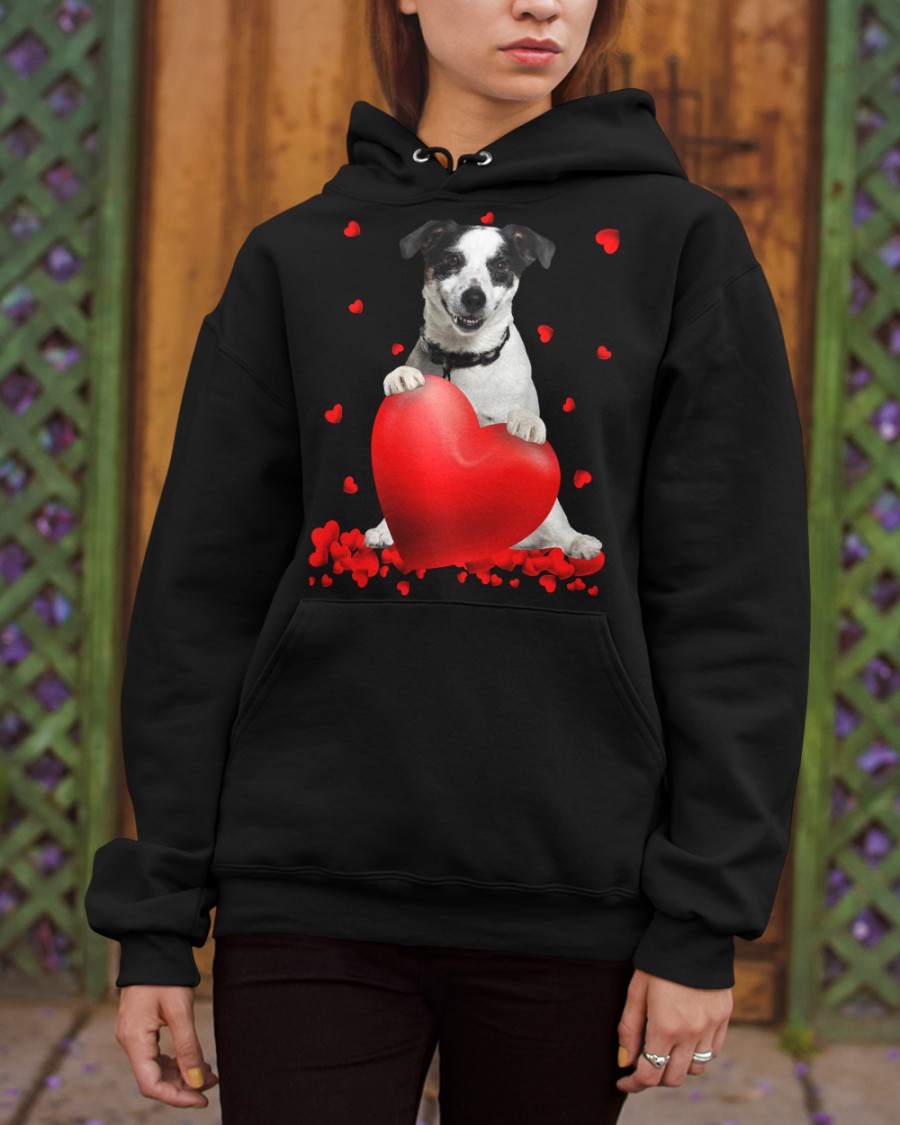 NEW Jack Russell Valentine Hearts shirt, hoodie 25