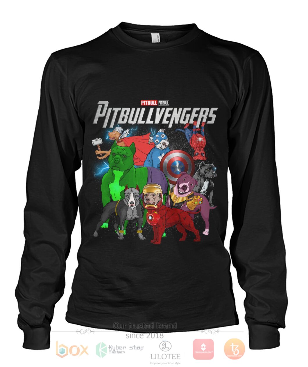 TOP Pitbullvengers 3D Hoodie, T-Shirt 6